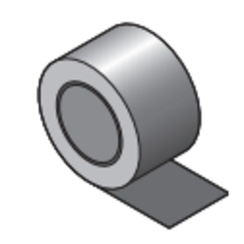 Aluminum Foil Tape, 180 Ft x 2-1/2″ By Chemelex Raychem AT-180