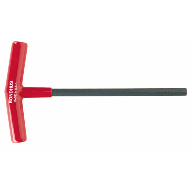 Bondhus 13360 4 x 136mm Hex T-Handle with ProGuard Finish 2 Pack