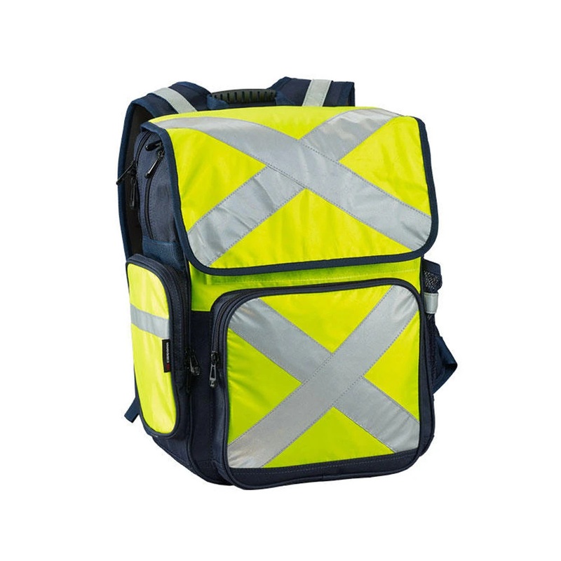 Hi-vis 34 Litre Safety Backpack – Yellow -Cari11803y