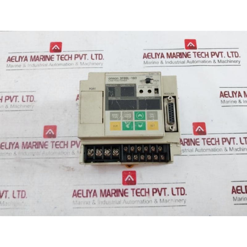 Omron 3F88L-160 Cam Positioner 100-240V Ac 24V Dc Output