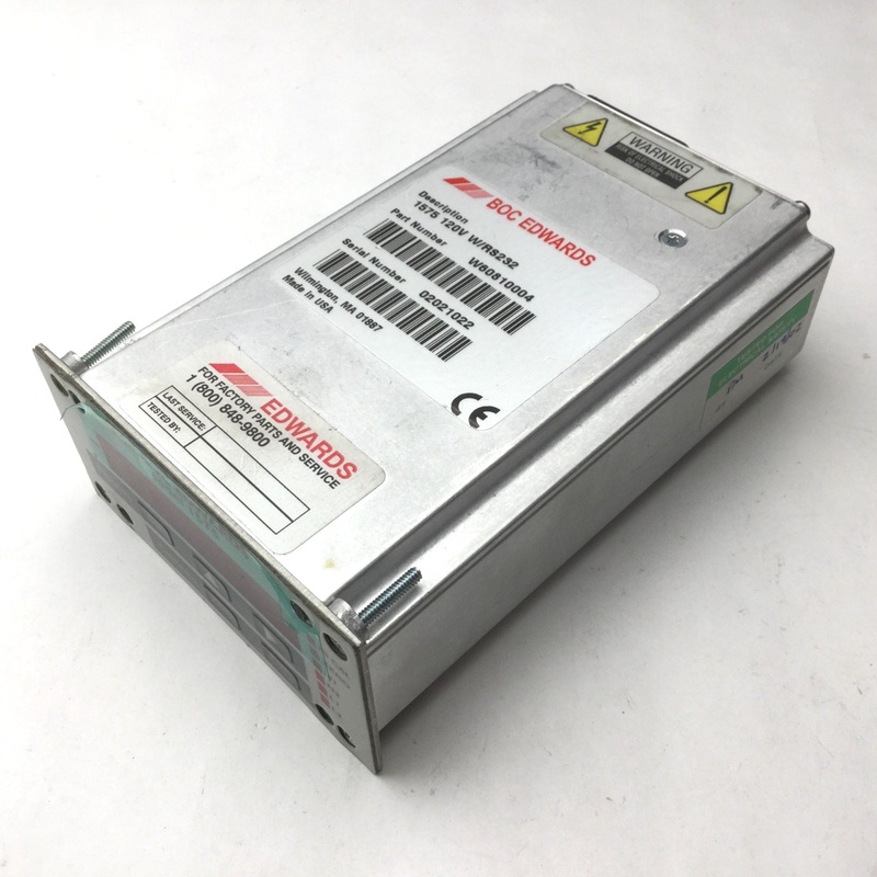 Used BOC Edwards W60810004 1575 120V W/RS232 Model 1575 Interface, 120V, See Pictures