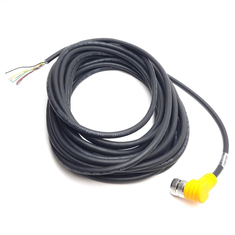 Used Turck BKWM 14-954-10/S101 U-1430 Cordset M16 14-Pin Female to Flying Leads 10m