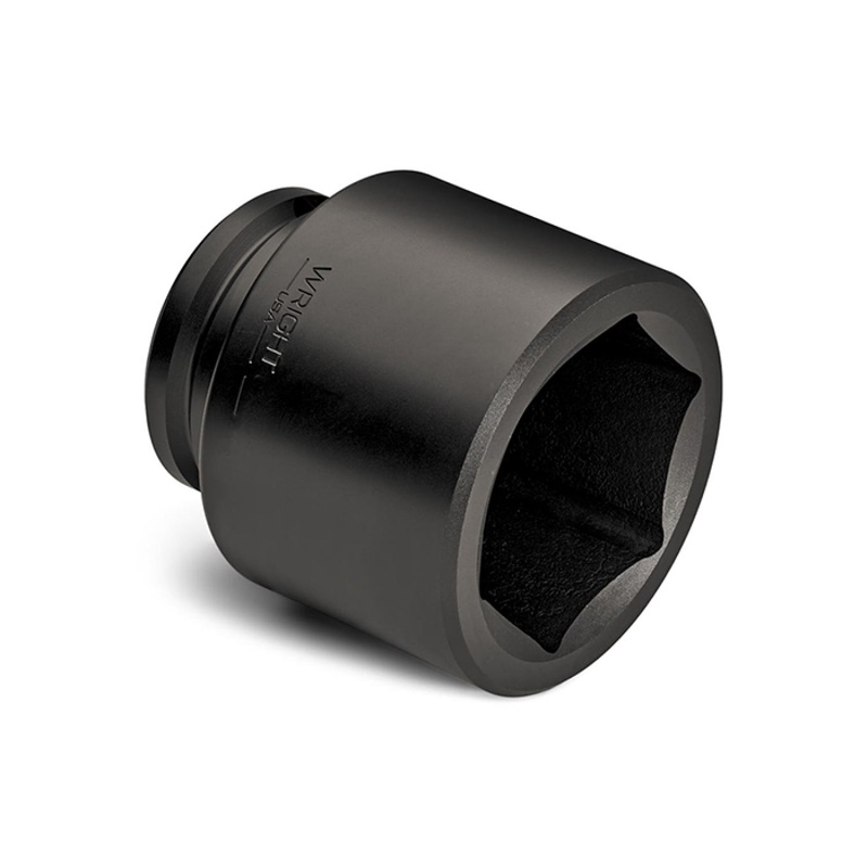 Wright Tool 85860 2-1/2″ Drive 6 Point Standard Impact Socket – 7-1/2″