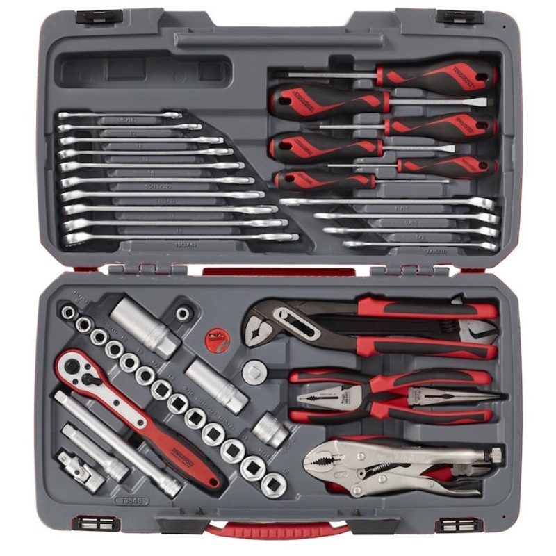Teng Socket and Tool Set 3/8″ Drive 48pcs – 6pt