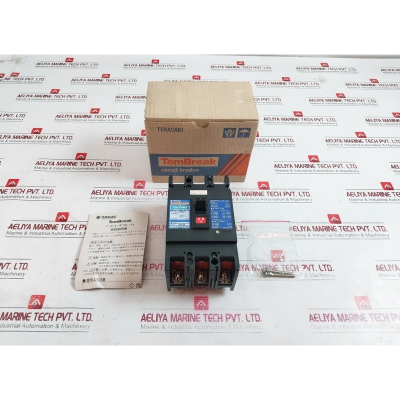 Terasaki Electric Xs100Nb 3 Pole Circuit Breaker Ui Ac690V Ac220V 50Ka 20A