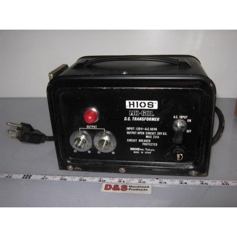 Used H1OS MC-60L DC Power Supply 120VAC to 30VDC @ 2.8A