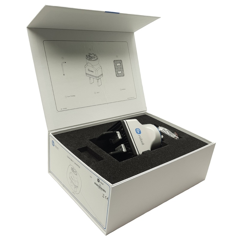 Used OnRobot 2FG7 Robot Parallel Gripper, 38mm, 16-450mm/s, 7kg, 20-140N, 24VDC 2A