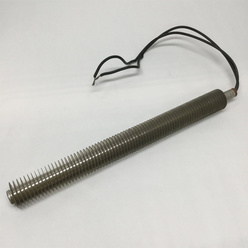 Used TruHeat Finned Aluminum Defrost Heating Element 180W 115VAC, 16″ Long, 1.5″ Dia