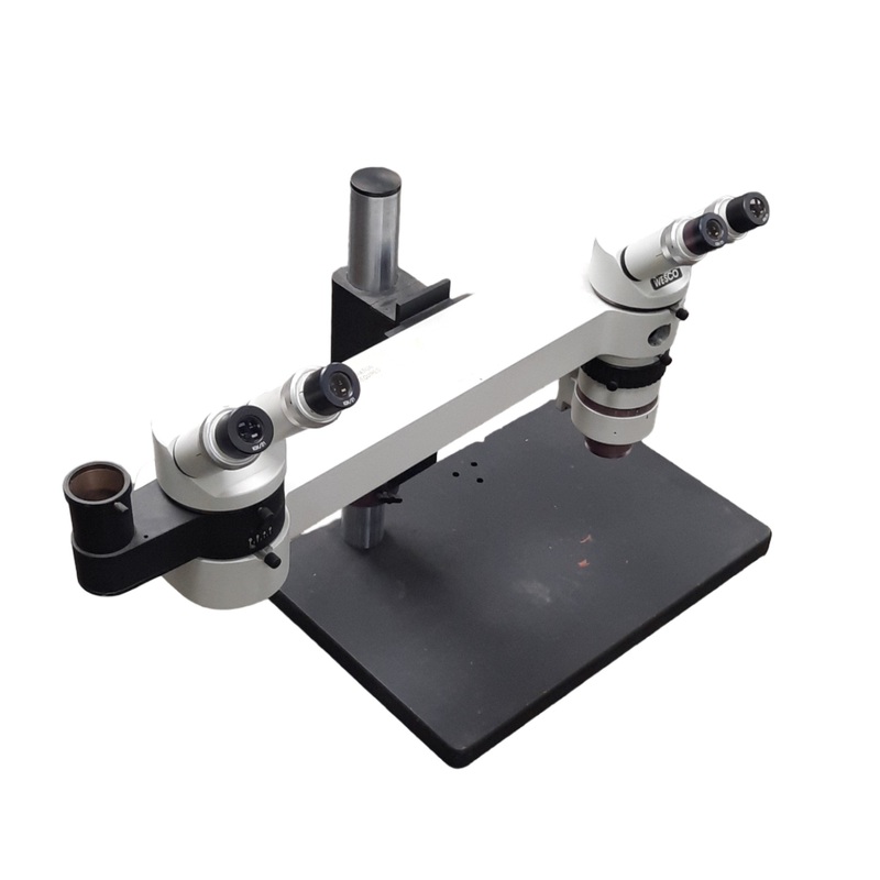 Used Wesco Dual Head Trainer Microscope With Objective and 10x/21 Eyepieces