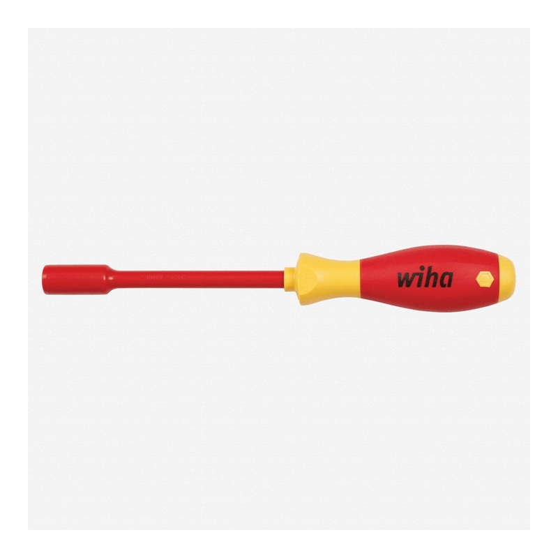 Wiha Tools 32263 Insulated SoftFinish Nut Driver 1/4″