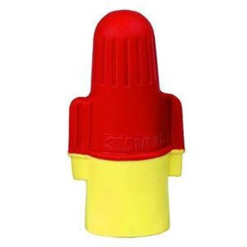 Wire Connector, 22 – 8 AWG, Red/Yellow By 3M R/Y+JUG