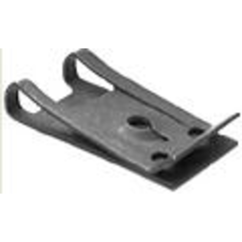 Black Phosphate Finish Wide Range U Nut 8 Screw Size, .025 – .150 Panel Range, 5/8 Center O