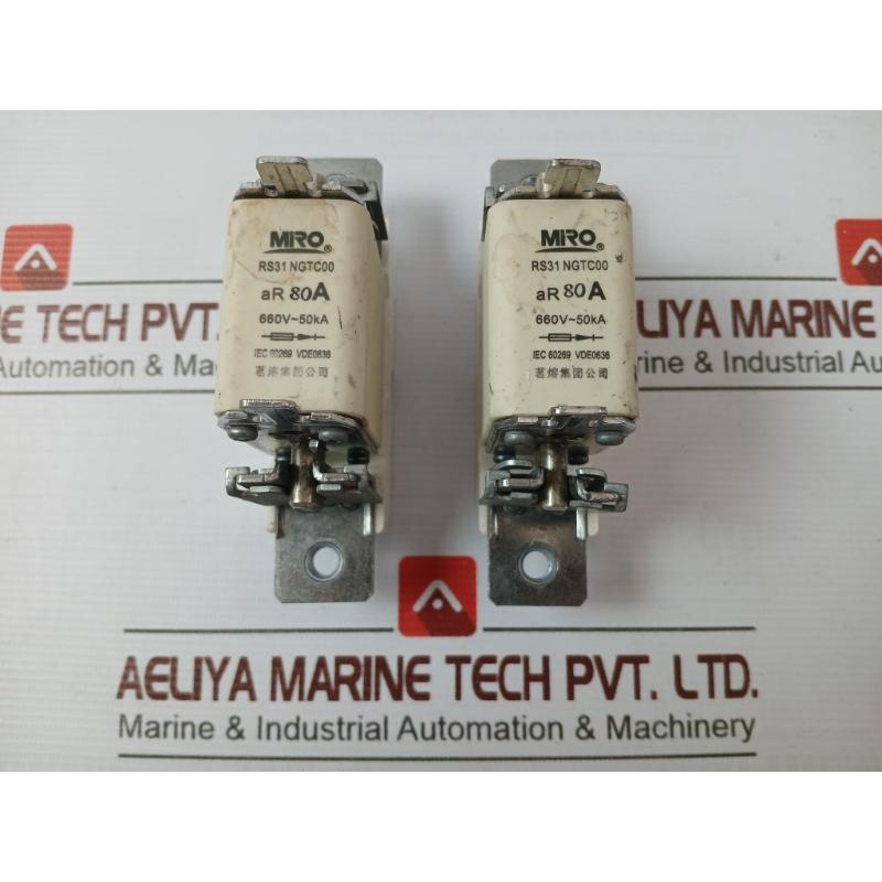 Mro Rs31 Ngtc00 Fast Acting Fuse Ar80A 660V-50Ka Vde0636