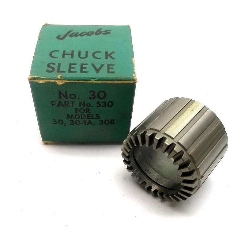New Jacobs Multi-Craft S30 Chuck Sleeve for No. 30, 30-1A, 30B Chuck