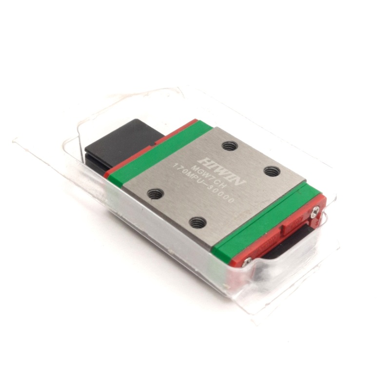 New  Open box Hiwin MGW7CH Linear Guideway Block, 31mm x 25mm x 9mm, 0.98kN, M2x6 Thread