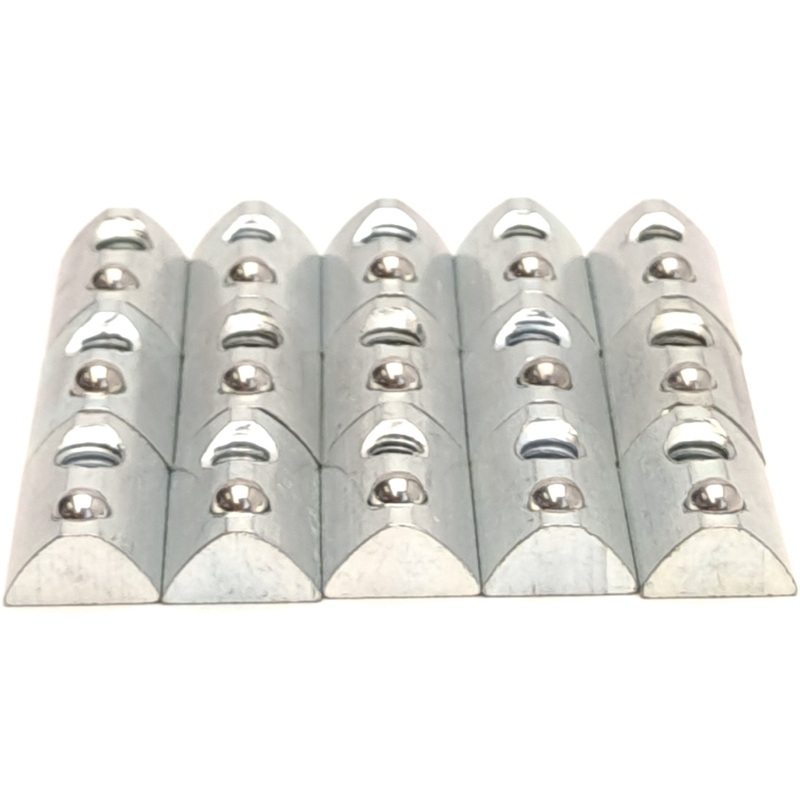 New  Open box Lot of 15 80/20 3913 M5 x 0.8 Slide in T-Nuts with Ball Spring, 15 Series