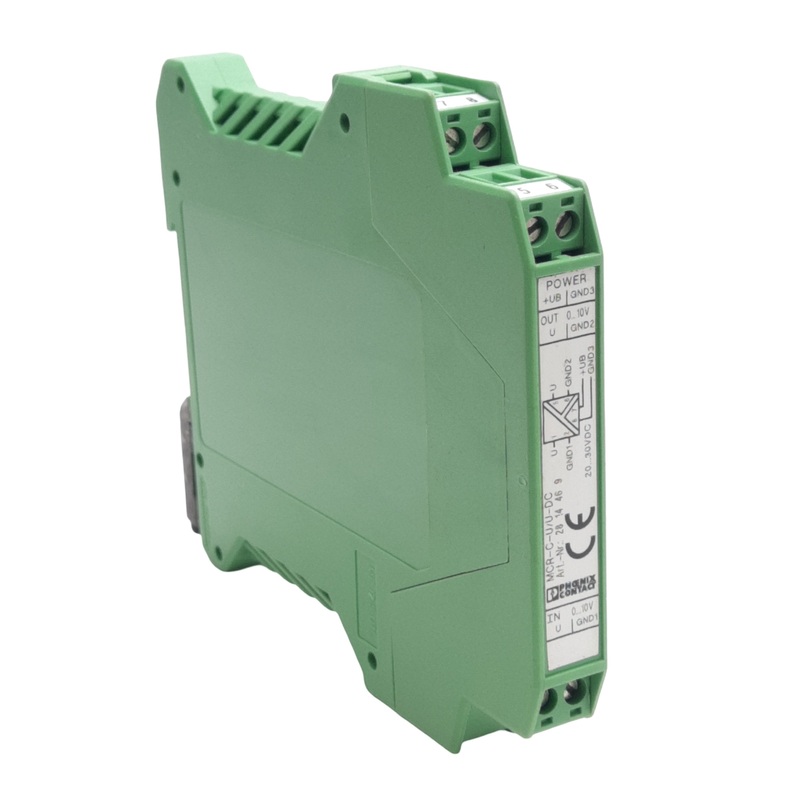 Used Phoenix Contact MCR-C-U/U-DC Signal Conditioner, 20-30VDC Supply, 10VDC IN/OUT