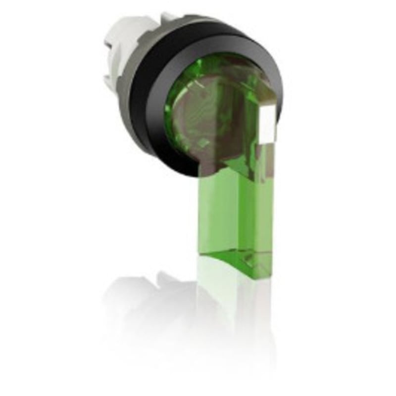 22mm Selector Switch, Knob Type, Green, Modular By ABB M3SS5-11G