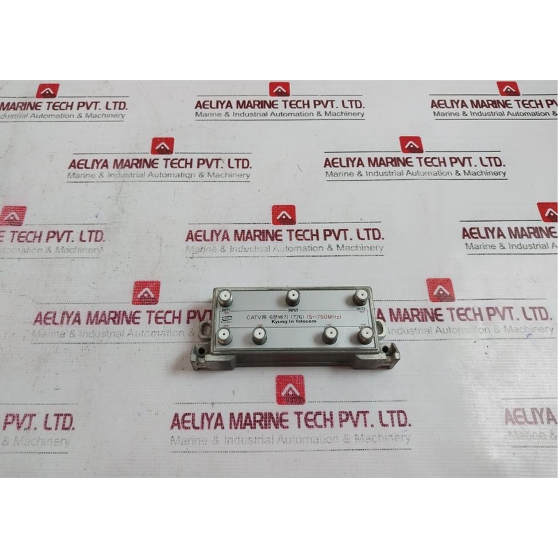 Kyung In Telecom 776 6-distributor Video Splitter 5~750Mhz