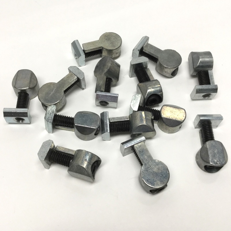Used Lot of 13 TNUTZ AF-015 Anchor Fastener Assembly Cam T-Nut 5/16-18, 15 Series