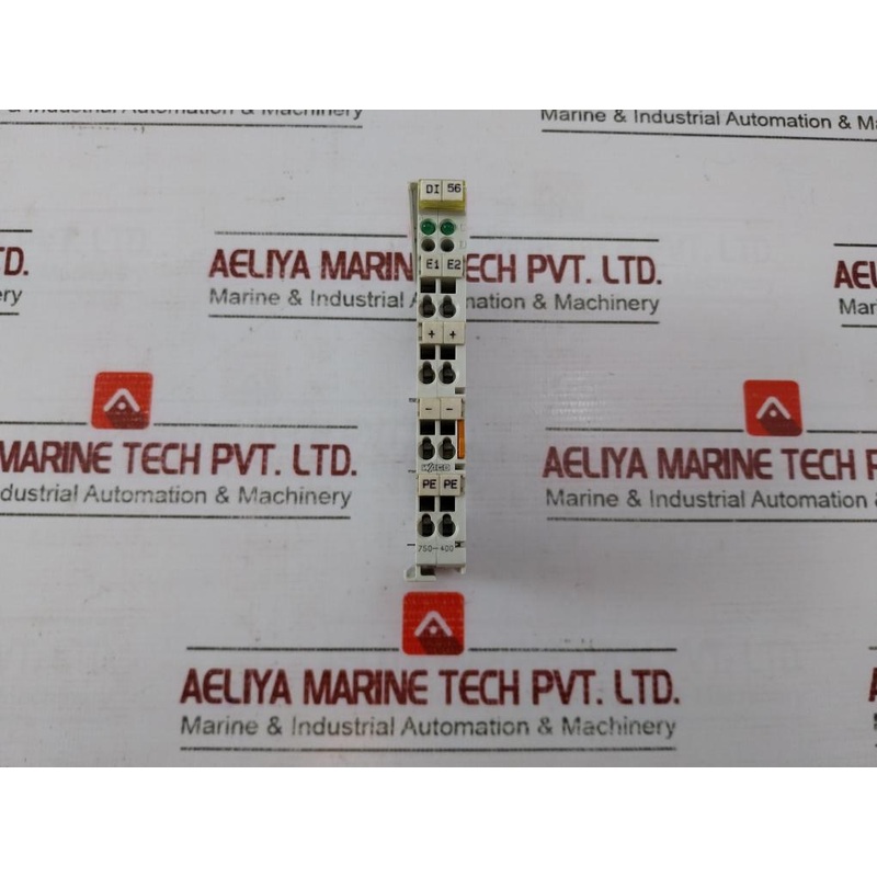 Wago 750-400 2Di Input Module 3.0Ms Awg 28-14 Kema 97Atex4207 X 24V Dc