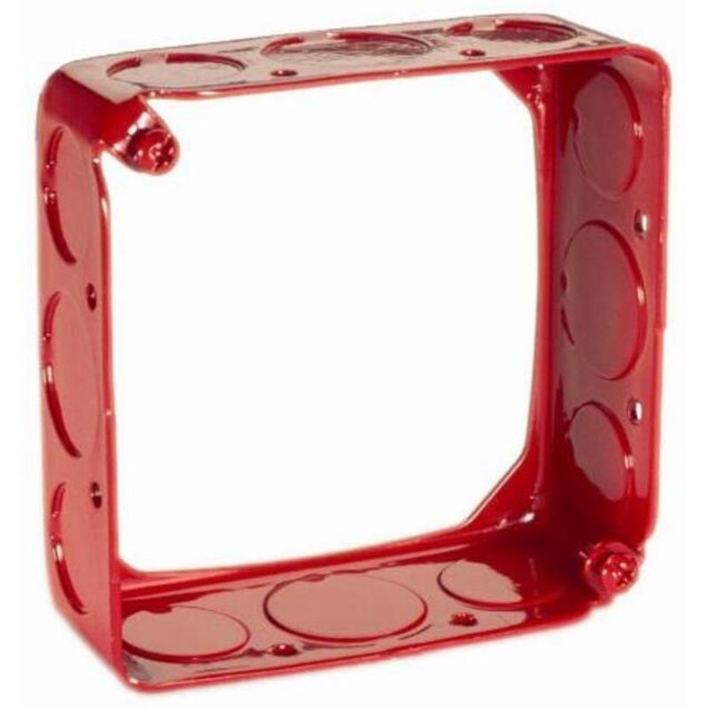 4″ Extension Ring, Red By Hubbell-Raco 911-6