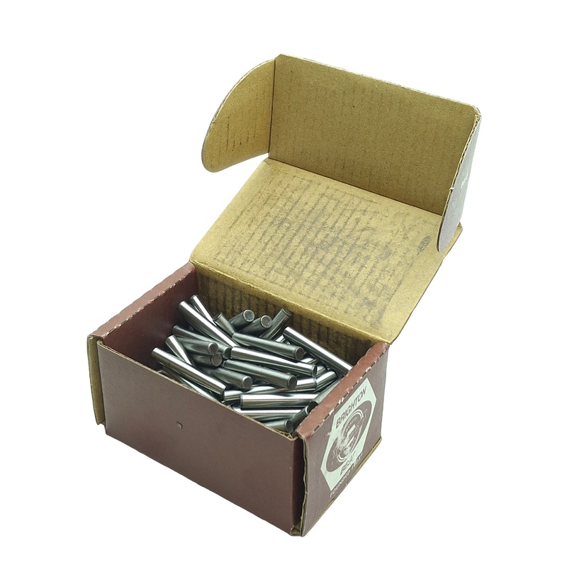 New Lot of 100 Brighton Best 241139-100-PR Alloy Steel Dowel Pins, 3/16in x 1-1/4in