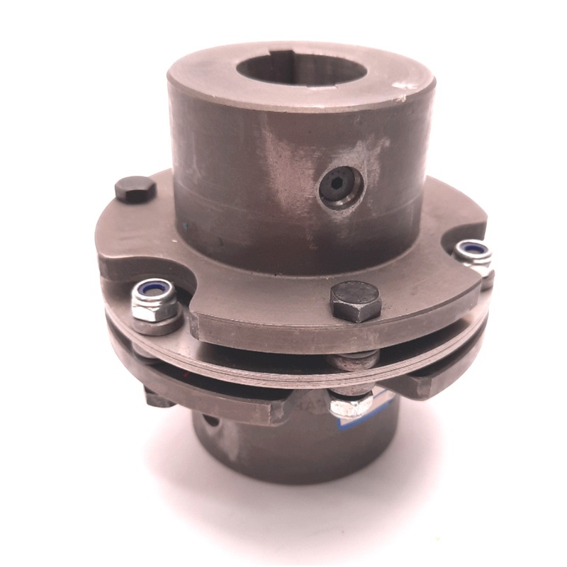 Used Mayr ROBA-D-GR10 Single Joint Shaft Coupling w/ Keyway 30mm Bore, 103mm OD