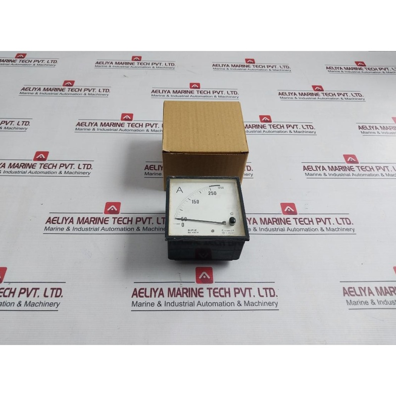 S.I.P.I.E. 4960 Ar Analog Ammeter 1.5 50Hz 0 To 250/1250 A