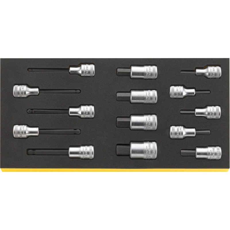 Stahlwille 96830877 Set of INHEX screwdriver sockets