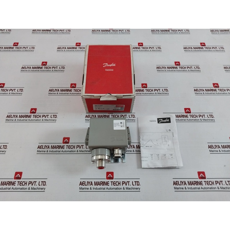 Danfoss Kps 43 Pressure Switch 1.02 Kp/Cm2 0.1-1.0 Mpa Mwp 1750 Psig 240Vdc 12W