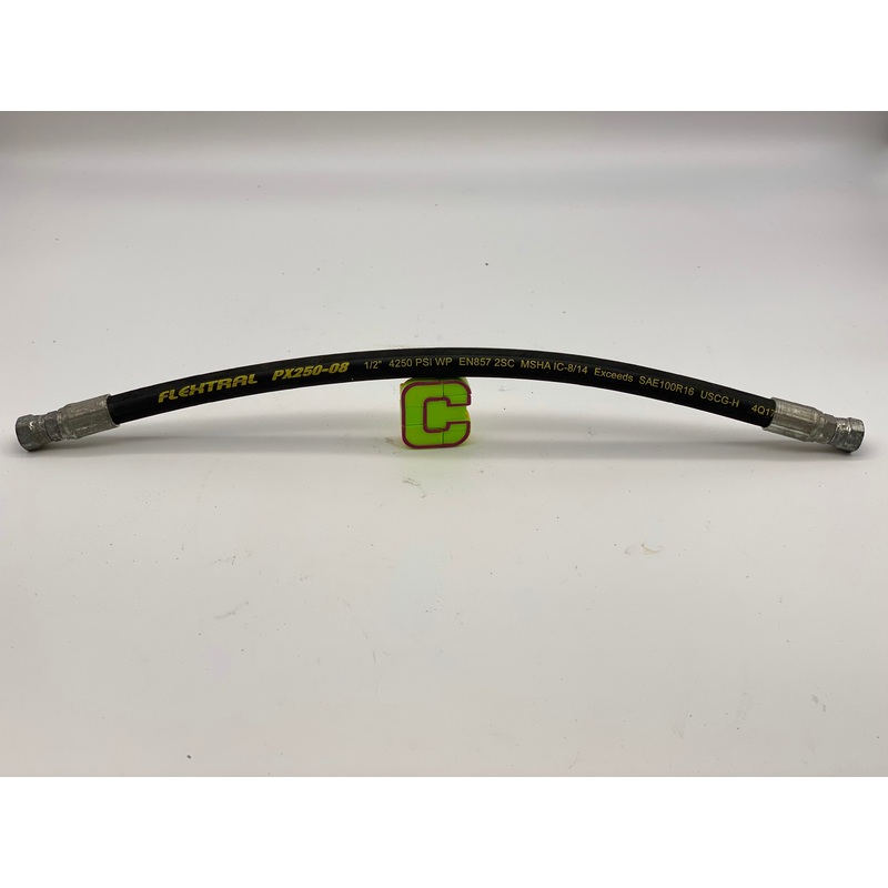 Flextral PX250-08 Hydraulic Hose Line, 1/2″ FJIC (x2) 4250 PSI (No Box)
