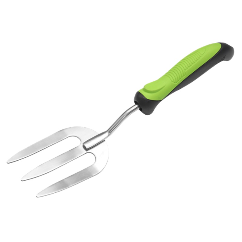 Hand Fork with Soft Grip Handle & Stainless Steel Tines – SE-GTSG021