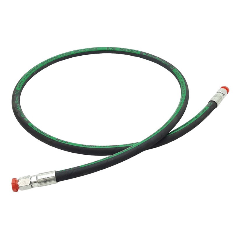 New Eaton GH781-8 Hydraulic Hose w/ Female JIC/SAE 37 Ends, 2m Length, 5000psi Max
