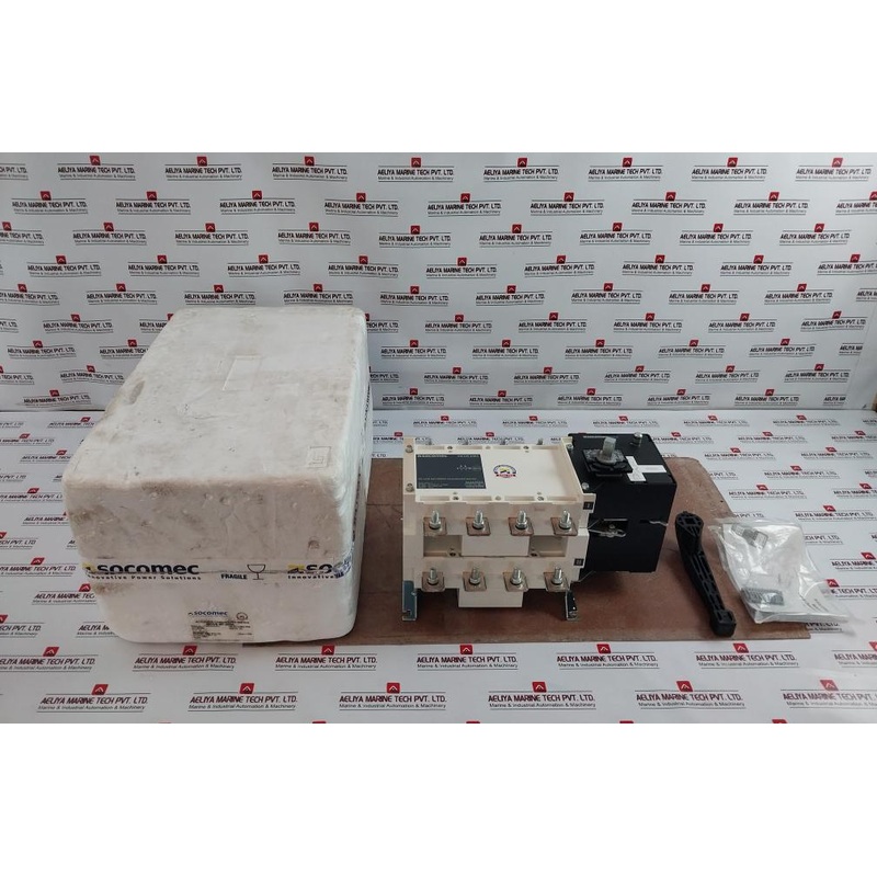 Socomec Mcos 400A 4 Pole Bypass Changeover Switch, 63A-3150A