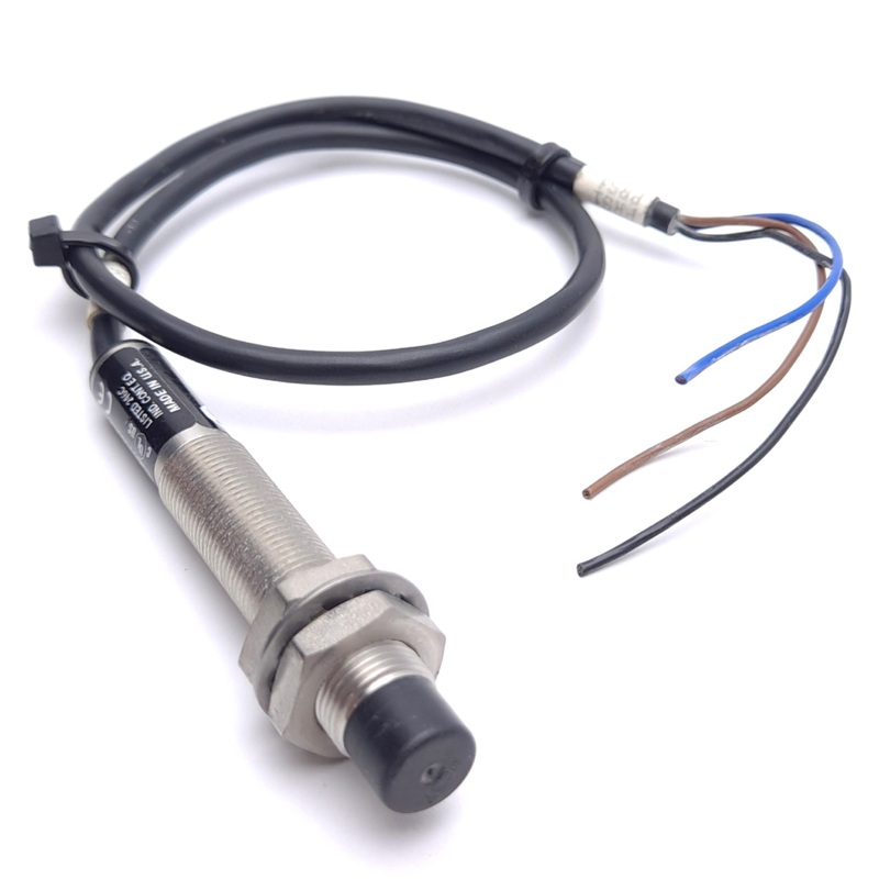 Used Allen Bradley 871T-R4B12 Inductive Proximity Sensor, 4mm Range, 12mm Barrel