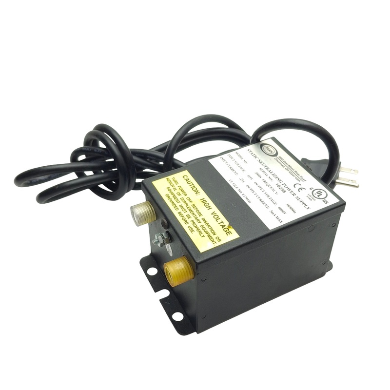 Used Takk Industries 2000S Power Supply For Static Eliminators, 115VAC Input, 6000V