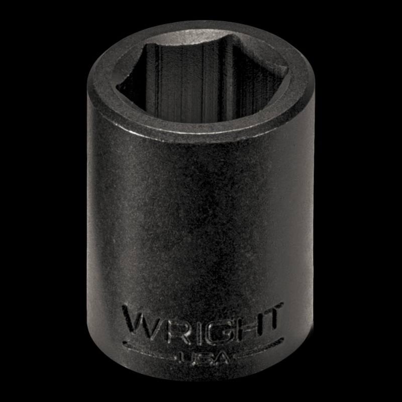 Wright Tool 4822 1/2″ Drive 6 Point Standard Impact Socket – 11/16″