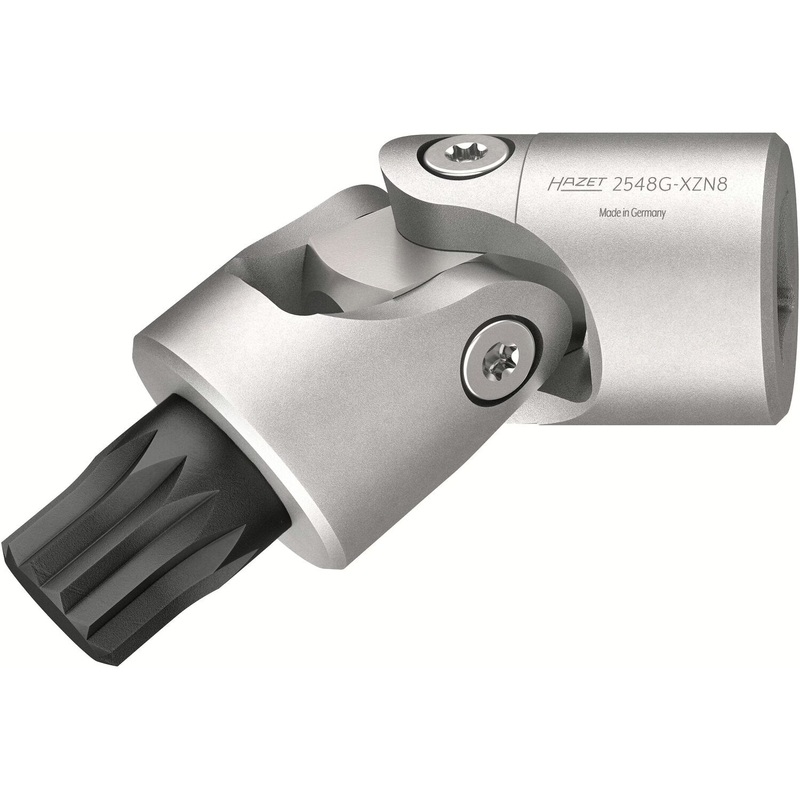 Hazet 2548G-XZN8 1/4 inch (6.3 mm) Square Hollow Screwdriver Joint Socket Internal