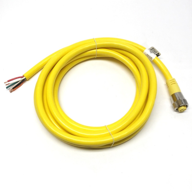 New  Open box Automation Direct ZP-S1-5FP-4M ZIPport Cable 7/8-16 5-Pin Female to Flying Leads