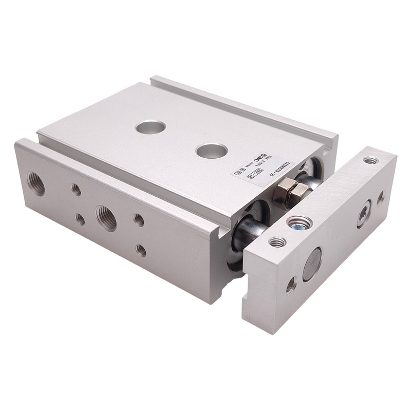 New SMC CXSM25TN-20 Guided Cylinder, 25mm Bore, 20mm Stroke, 1/8in NPT, 0.7MPa