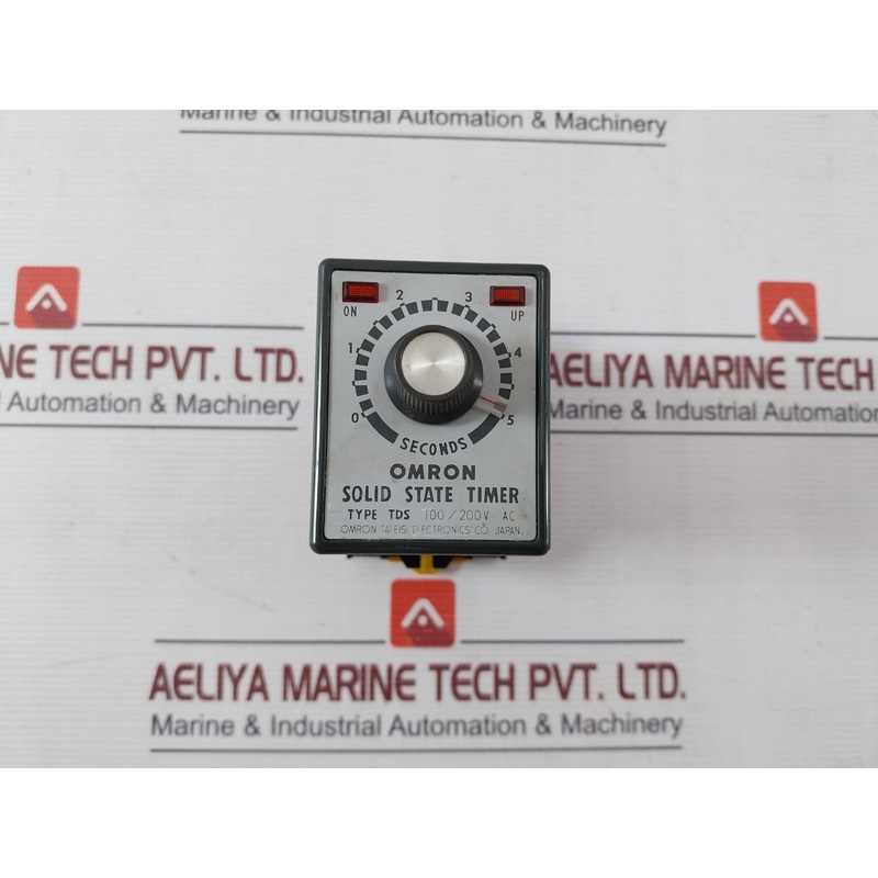 Omron Tds Solid State Timer 0-5Sec 100/200V Ac 8Pfa 250V 7.5A