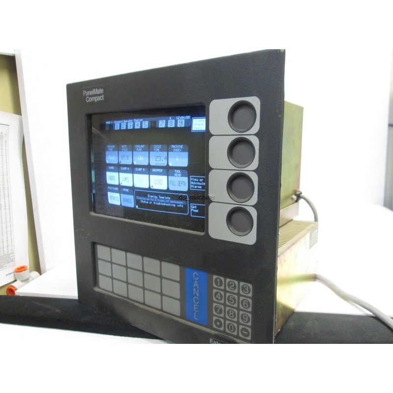 Used Eaton 91-00752-02 PanelMate Compact II Operator Interface, 120V