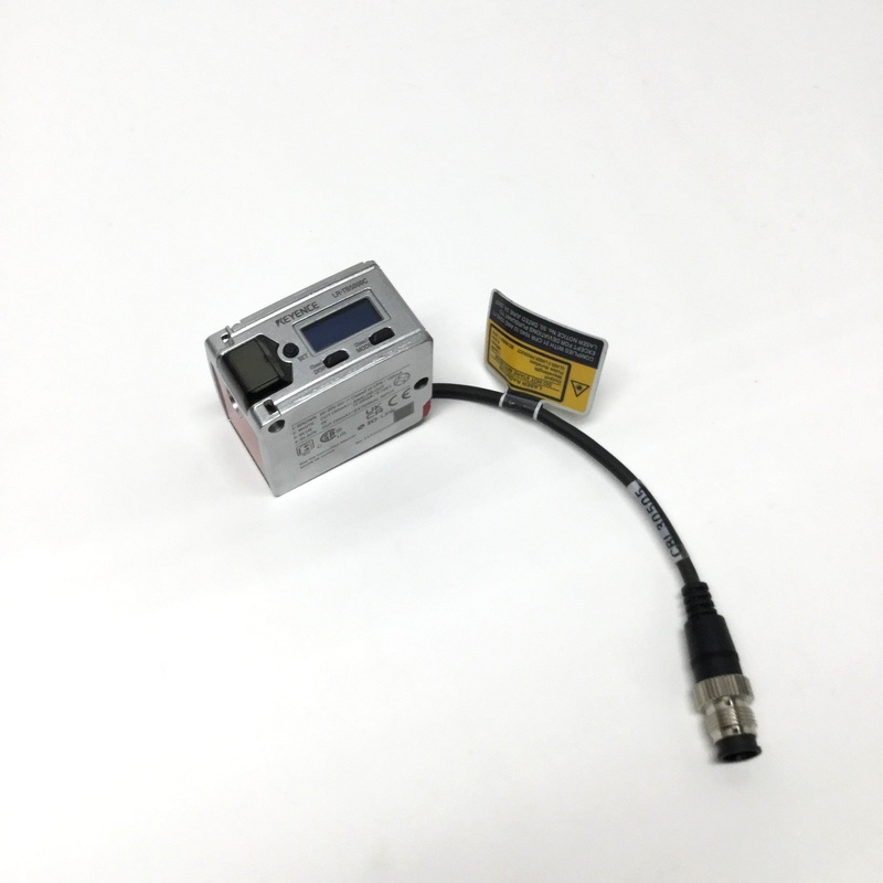 Used Keyence LR-TB5000C Long-Distance Laser Detection Sensor, 20-30VDC, 60 to 5000mm