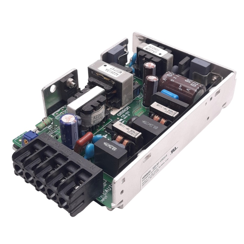 Used Omron S8VM-05024 Open Frame Power Supply, 100-240VAC In, 24VDC 2.2A Out, 50W Max