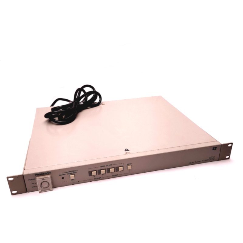 Used Panasonic WJ-MS424 Color Quad System 120VAC 13W 4 Channel