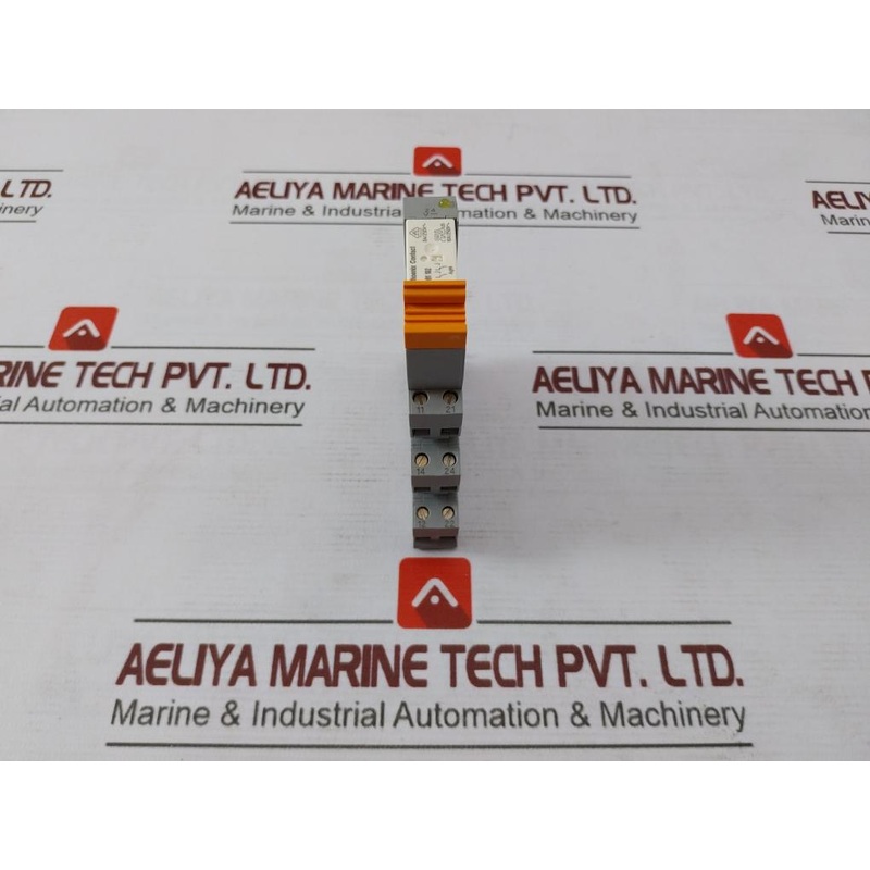 Lot Of 2X Phoenix Contact Plc-bsc-24Dc/21-21 Relay Base 2961192 2961215 24Vdc