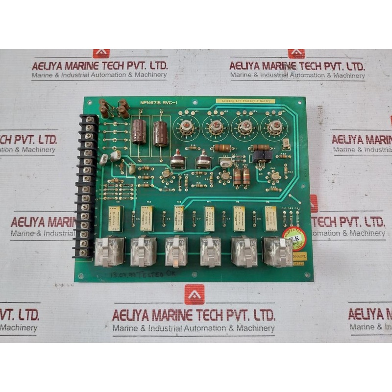 Nishishiba Npn6715 Printed Circuit Board 435666Ev1, 8706322