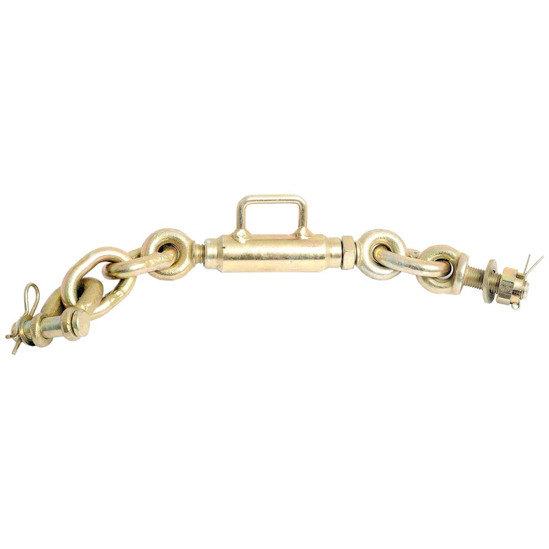 Stabiliser Chain – D-Shackle 11mm – Thread 14mm – Min. Length:240mm – M14 Metric | Sparex Part No.S.52652