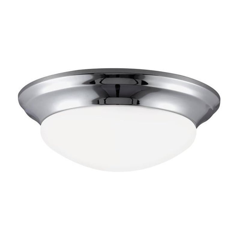 Two Light Flush Mount, Chrome By Generation Lighting 75435-05